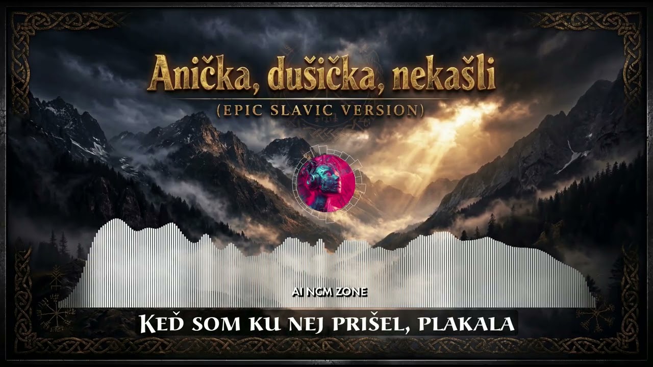 ANIČKA, DUŠIČKA, NEKAŠLI (Epic Slavic Version) (LYRICS) | Epic  / Slavic / Slovak Folk | AI NCM Zone