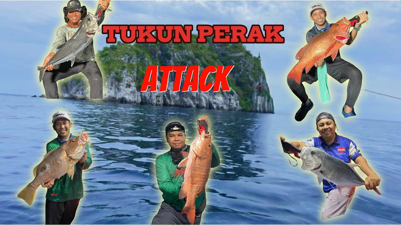 Gila Strike! Trip Mancing Laut Dalam Tukun Perak 2025 🎣 | Jigging & Bottom Fishing (part 1)