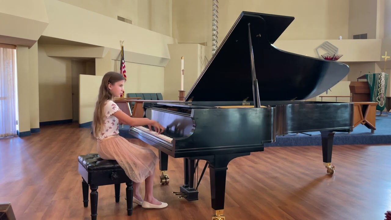 Arabesque Op.100, No.2 by J.F. Burgmuller - Grace
