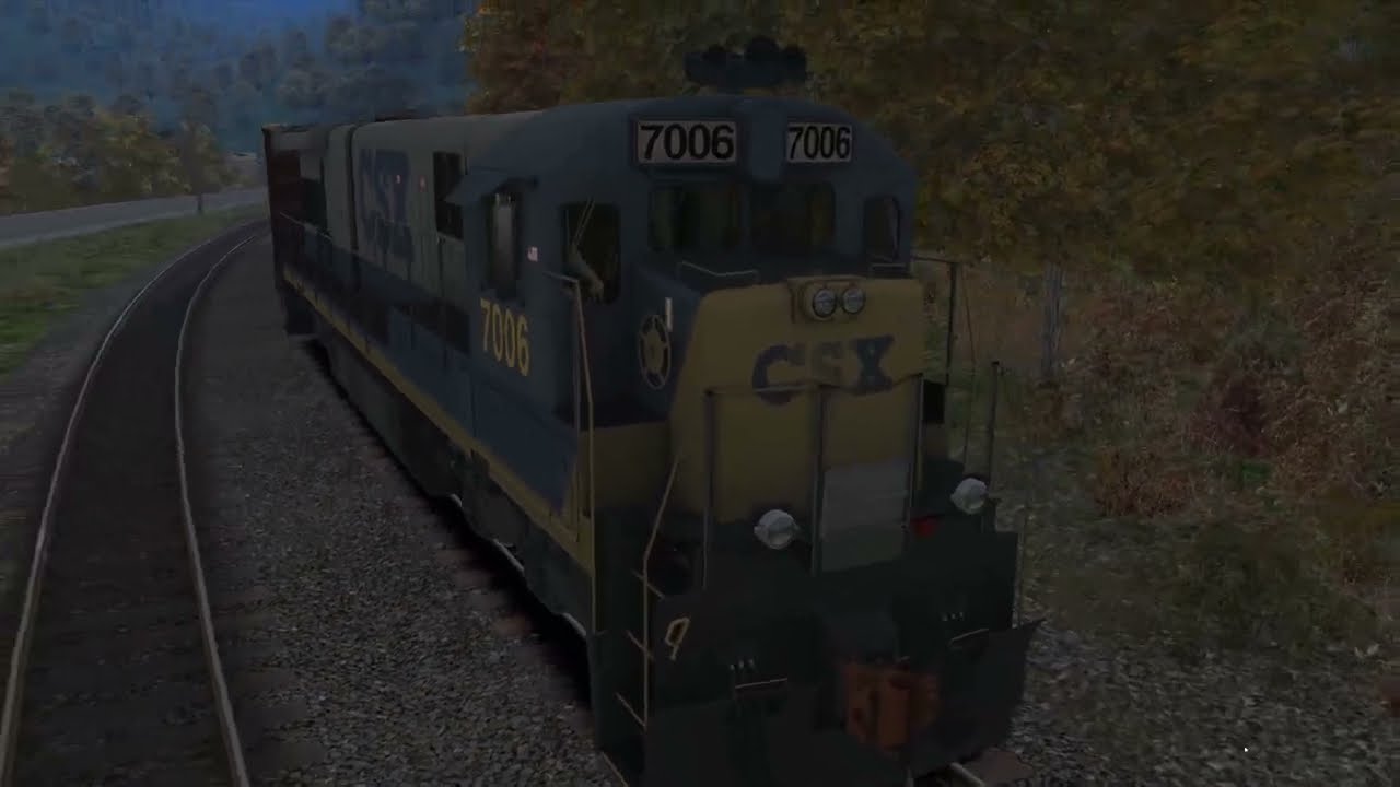 Train Simulator Classic - [GE C30-7] - CSX-C30 on Clinchfield Railroad (2/3) - 4K UHD