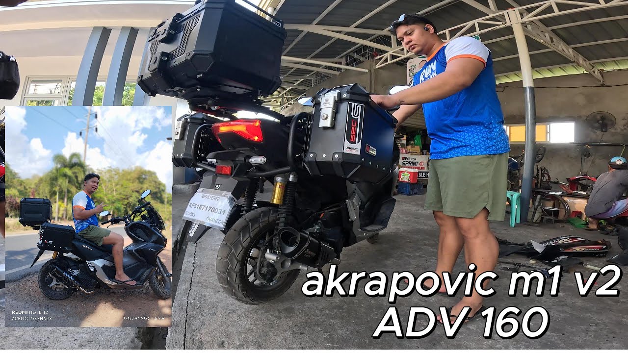 akrapovic m1 v2 adv 160