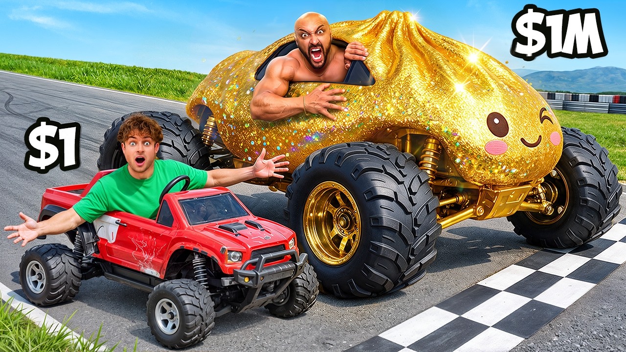$1 против $1 000 000: вирусная игрушечная машинка!