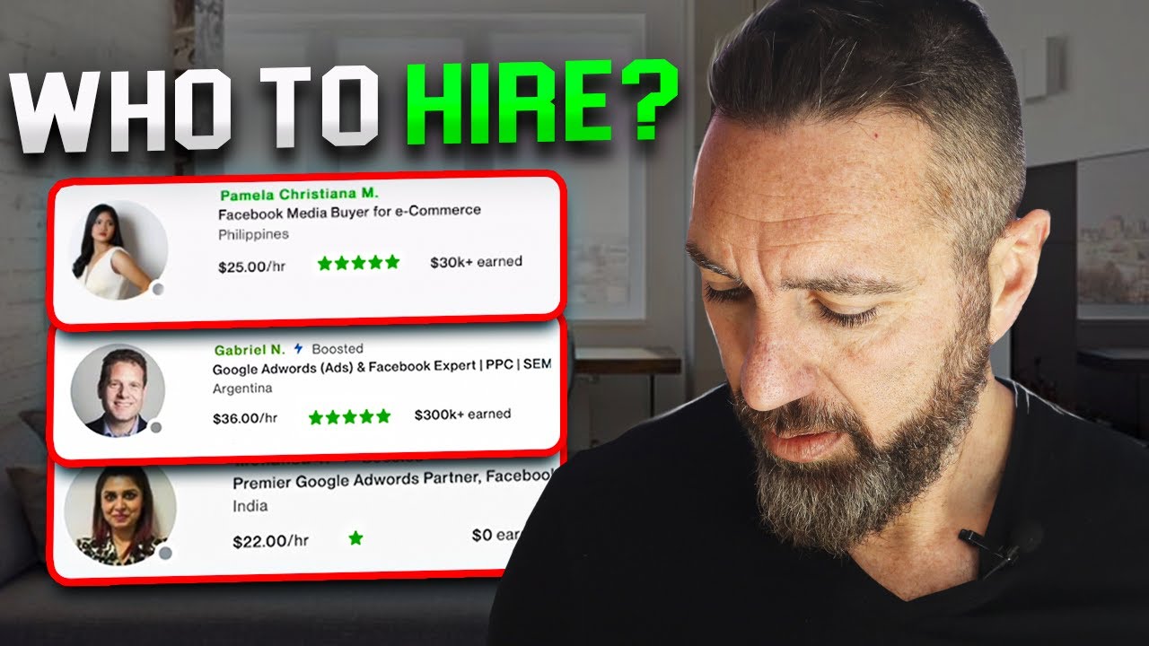 Как нанимать сотрудников на UpWork (со стороны клиента) *Живая съемка*
