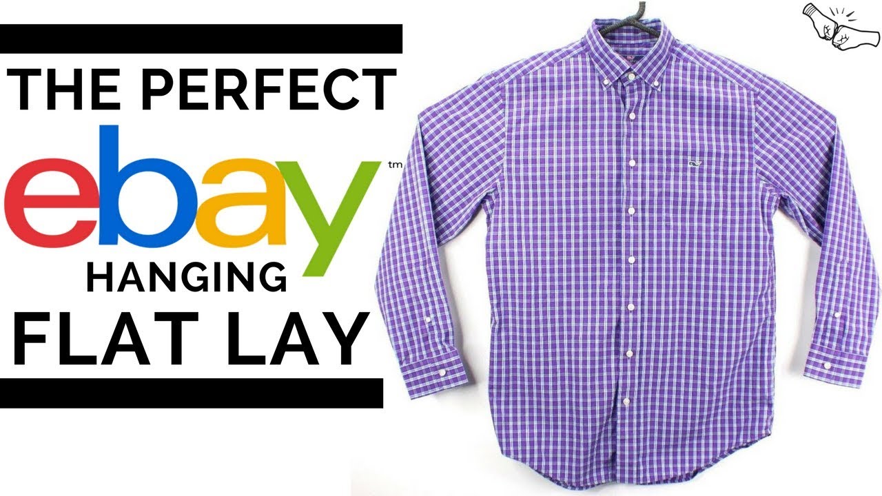 The Perfect eBay Flat Lay - GIANT HANGER - How to take amazing pictures for eBay | Callie & Alli