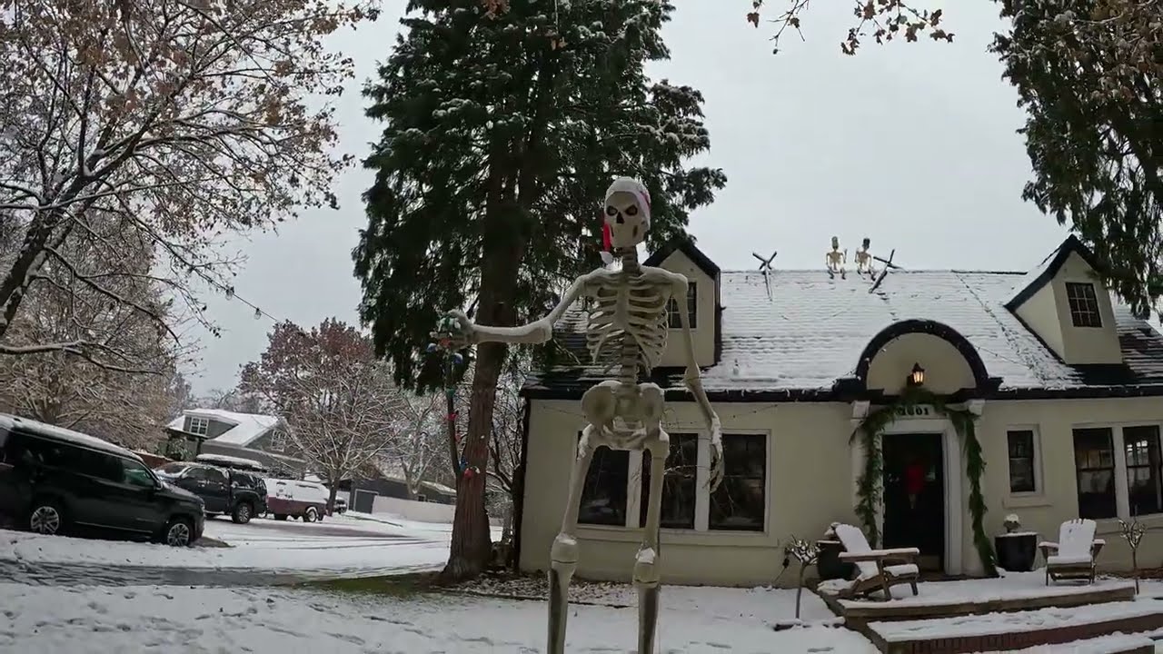 Snowy Day Walk Through Historical North End/ Hyde Park Boise Idaho