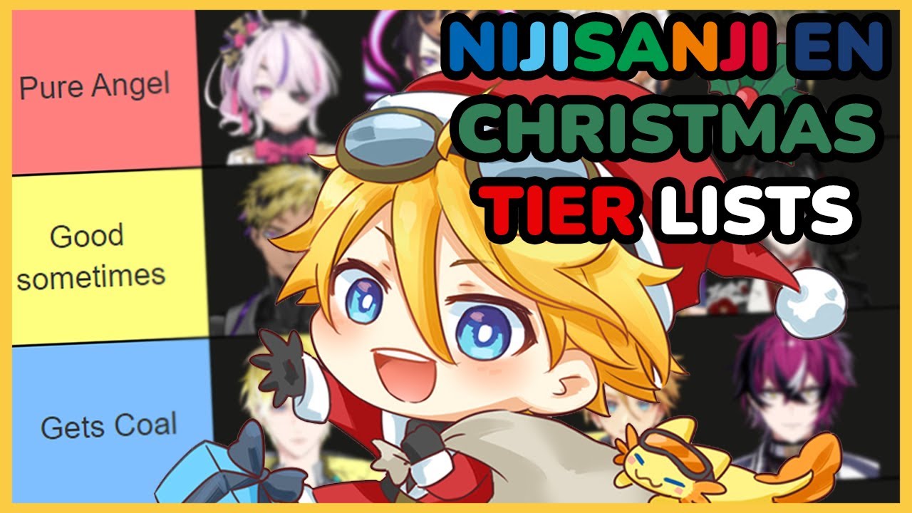 NIJISANJI EN CHRISTMAS TIER LISTS【NIJISANJI EN | Yu Q. Wilson】