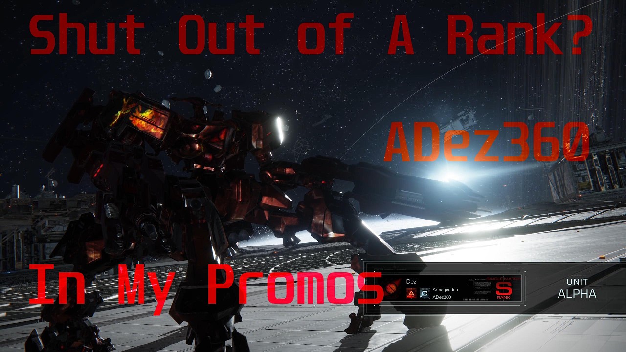 I Got Demoted. Can I Get Back Into A Rank? Armored Core 6 PVP | No Commentary