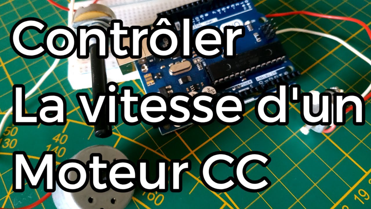 Comment contrôler la vitesse d'un moteur à courant continu avec Arduino