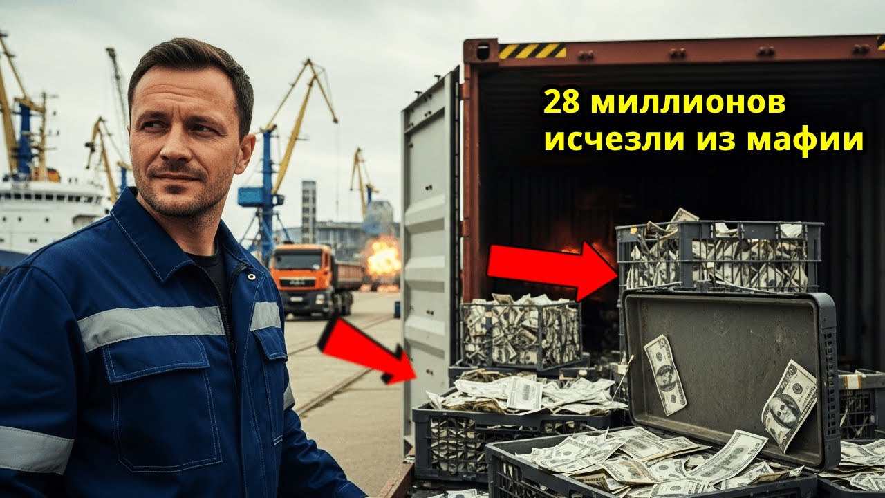 В 2005 году портовый крановщик в Одессе украл $28 млн у мафии и исчез без следа