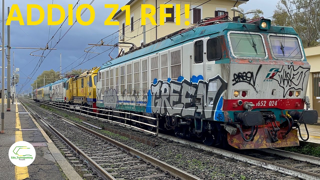 [4K60FPS] ADDIO ALLA PILOTA Z1 RFI: IL VIAGGIO DA ROMA A BOLOGNA PER IL DEFINITIVO ACCANTONAMENTO!