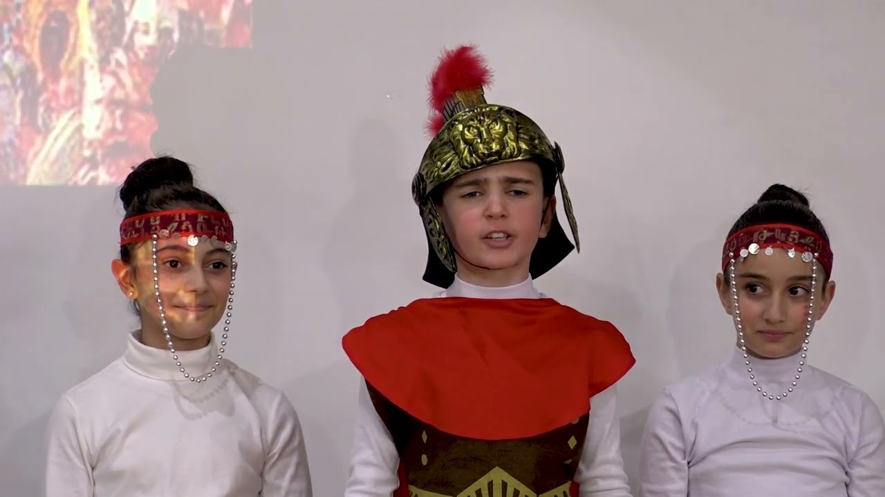 Ավարտական հանդես 163 դպրոց, 4ա դասարան, դասվար Լուսինե Պուլուզյան