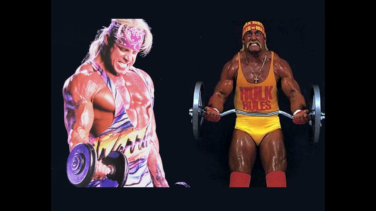 WWE SUPERSTARS (OLD SCHOOL) BODYBUILDING WORKOUT NEW Part3