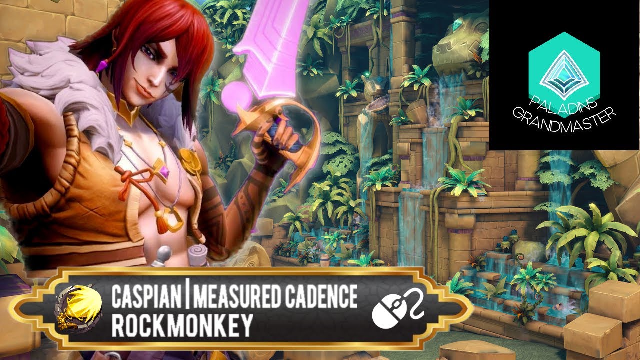 INSANE Rockmonkey : World Champion with Caspian (rockmonkey) Paladins Grandmaster