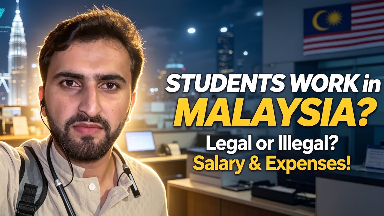Can Students Work in Malaysia? Legal Jobs, Salary & Monthly Expenses | Pakistani Students Guide