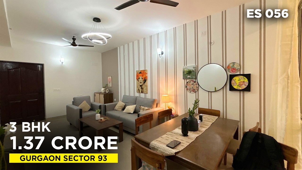 🔥 3 BHK Flat for Sale in Sector 92 Gurgaon | Ready to Move | ₹1.37 Cr | ES 056