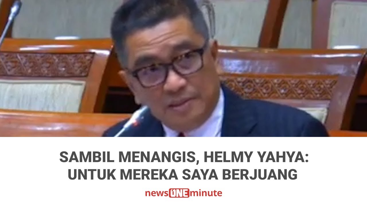 Sambil Menangis, Helmy Yahya: Untuk Mereka Saya Berjuang