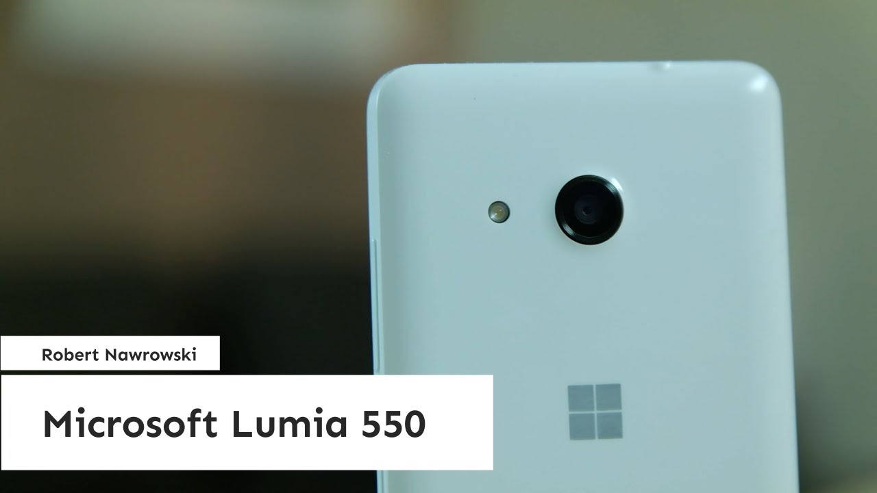 Microsoft Lumia 550 Rozpakowanie i konfiguracja | Robert Nawrowski