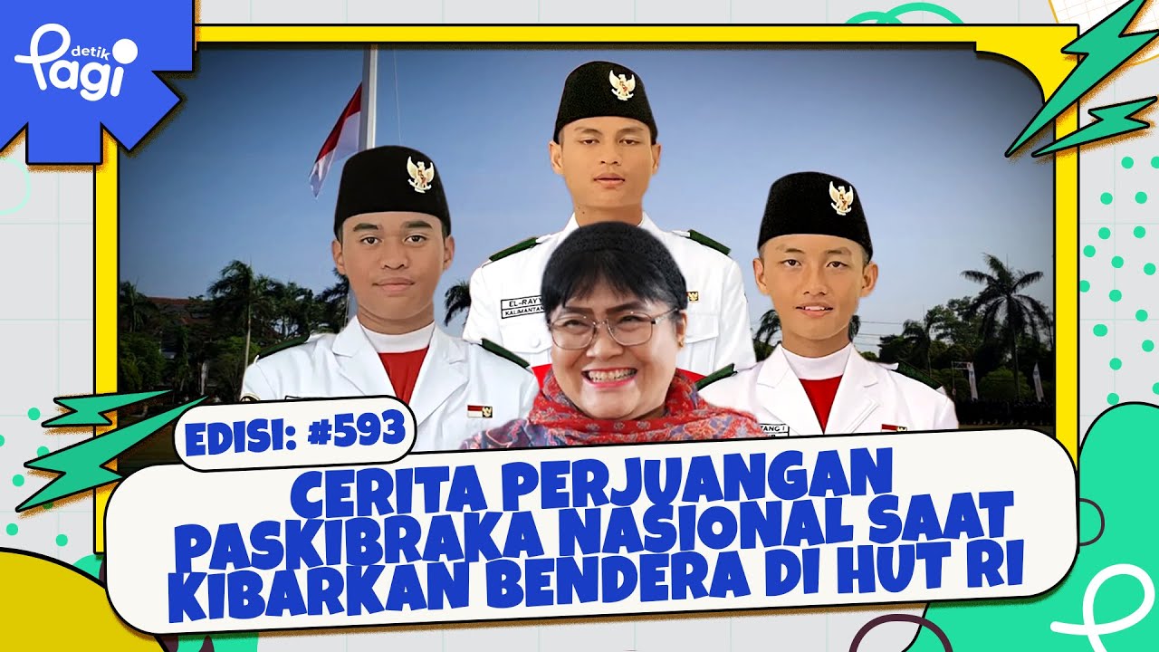 NGOBROL PAGI: Cerita Perjuangan Paskibraka Nasional saat Kibarkan Bendera di HUT RI