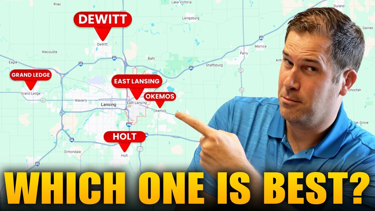 2025 UPDATE: 5 Best Michigan Suburbs YOU NEED TO KNOW | Where To Live In Lansing Michigan