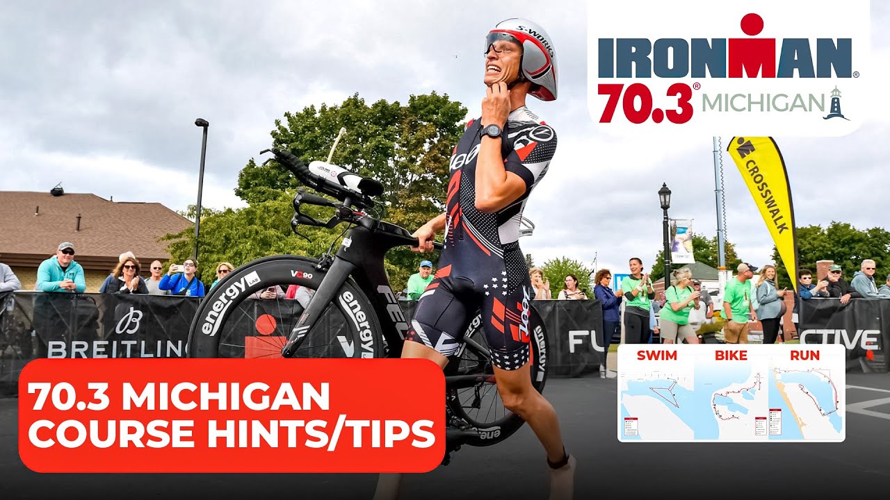 IRONMAN 70.3 Michigan course hints/tips with IRONMAN U certified & local coaches