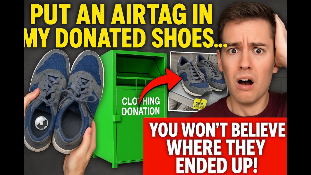 THRIFT STORE Donation SCAM!! They sold his Donated Shoes for PROFIT