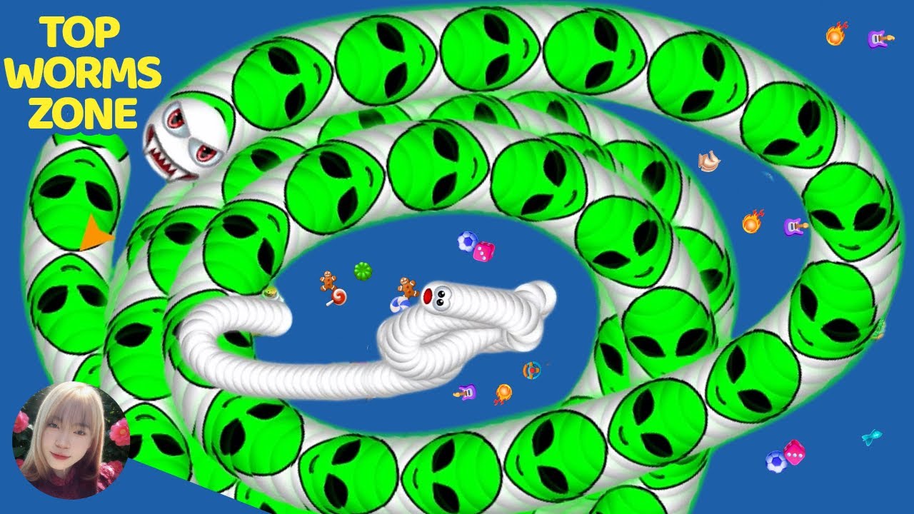 🐍WORMSZONE.IO 🐛 Calm Predator Gameplay 👍