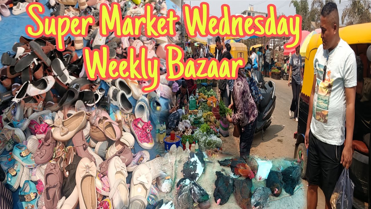 Super Market Wednesday Weekly Bazaar Dimapur Nagaland 📍@NsungVlogs 