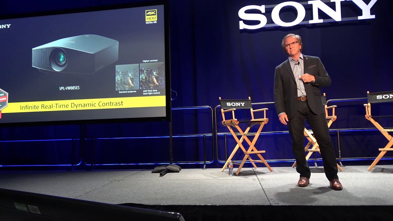 Sony Introduces VPL-VW885ES 4K HDR Laser Projector