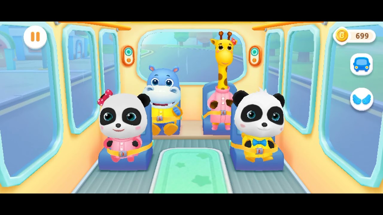 Cartoon Game !!! Cartoon Bus Game !!! Baby BUS !!  Cartoon Game !! New Update#27