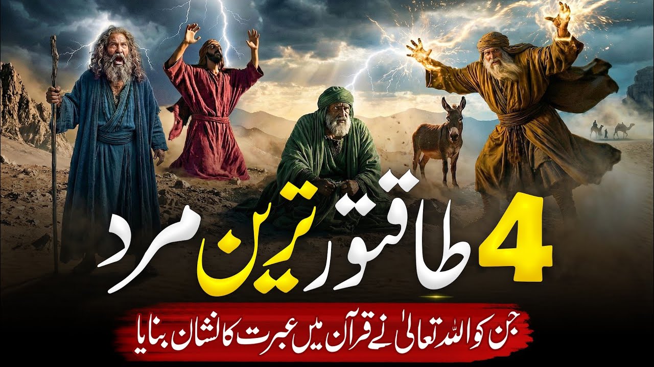Qurani 4 Taqatwar Mard Jo Ibrat Ki Nishani Ban Gaye | Shocking Islamic Stories | Almufeed Islamic