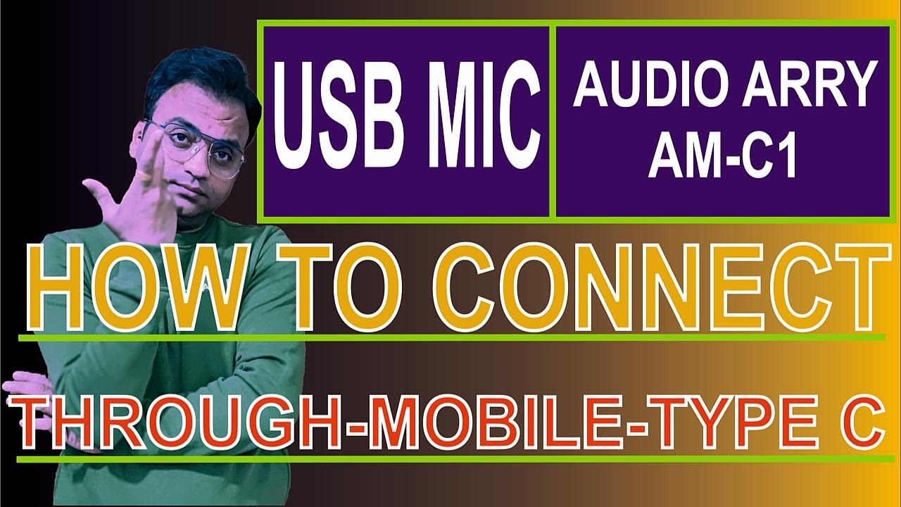 How to connect AUDIO ARRAY AM-C1 Through Mobile Type-C #audioarray @Lofi-wn9kf #music #song #film