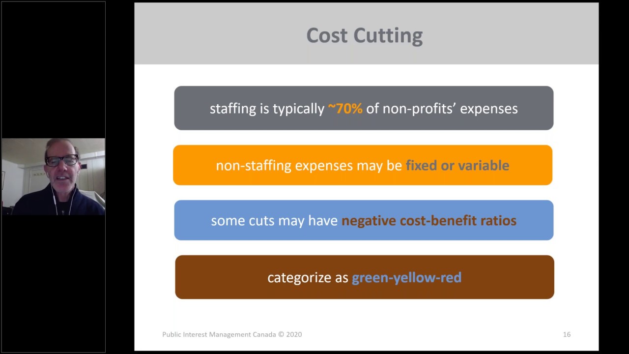 Webinar: Financial Strategy in Response to the COVID 19 Crisis