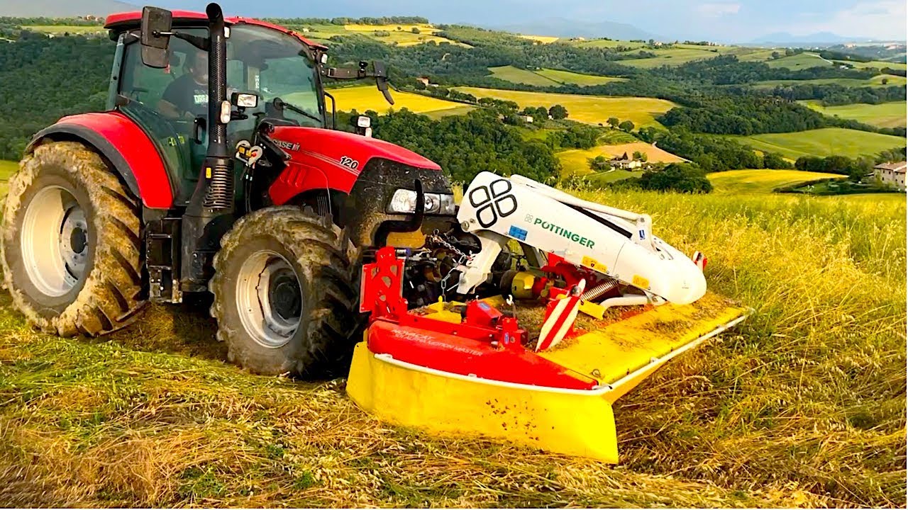 In Campo con Manuel - LUXXUM 120 CASE IH | POTTINGER NOVACAT 301