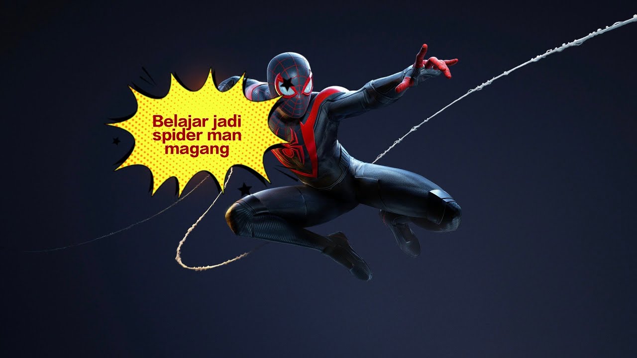 Nyobain spider man miles Morales sambil nunggu buka 