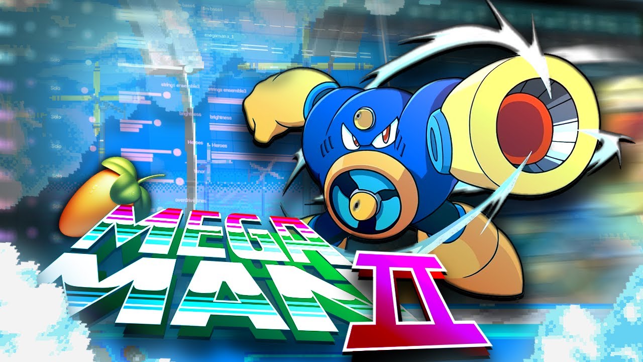Mega Man 2 - Air Man's Stage (1988) FL Studio Mobile Cover