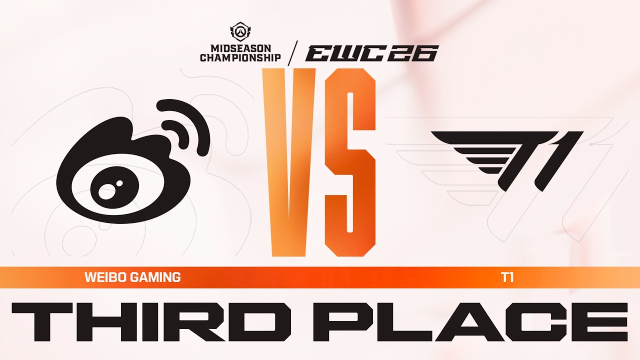 Weibo Gaming vs T1 | OWCS MSC at EWC 26 - Third Place Match - VOD