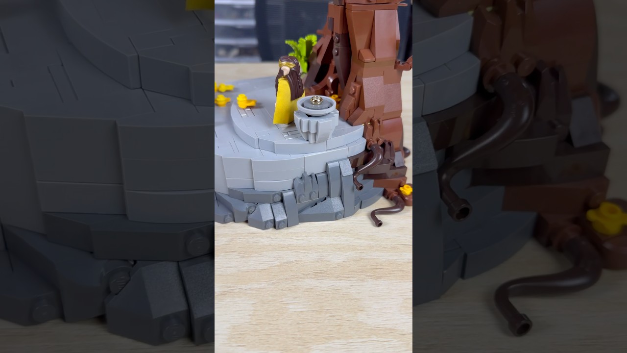 BUILDING LORD OF THE RINGS IN LEGO Rockwork 