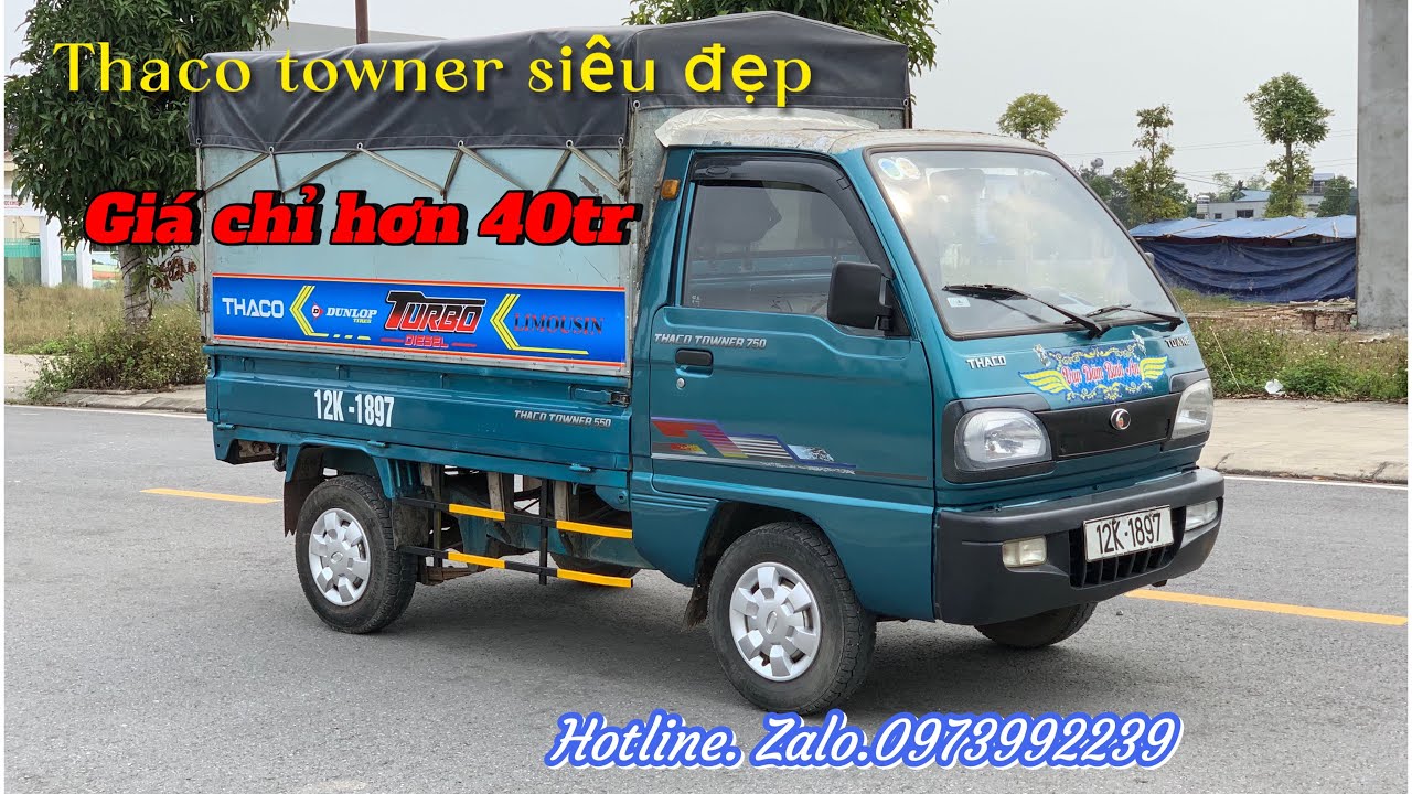 Chỉ hơn 40tr sở hữu ngay Thaco towner 750 xe siêu đẹp. Lh0973992239#xeotogiare #otocugiare #kia