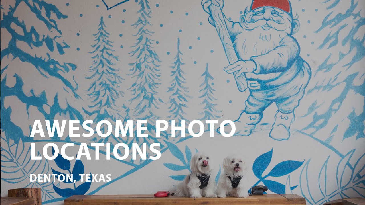 Visiting Denton Texas ➡️ Amazing Wall Art and Fun