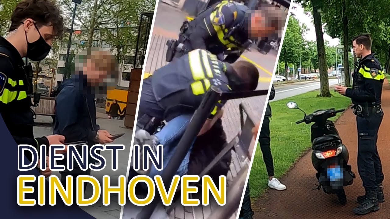 Politie Eindhoven / Bureau040 | Aanhouding verzet | Dienst met politievrijwilliger Erik