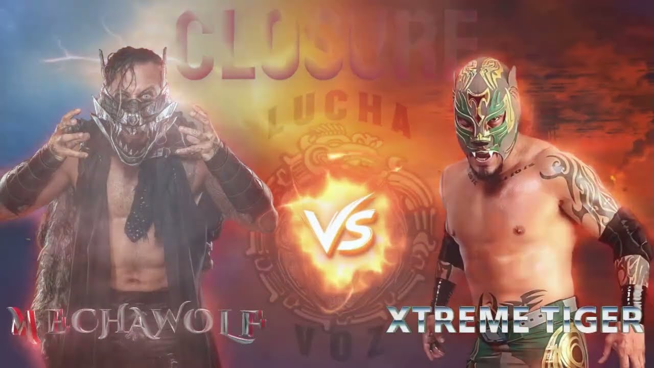 MechaWolf vs Xtreme Tiger Highlights Lucha Voz Closure 2025