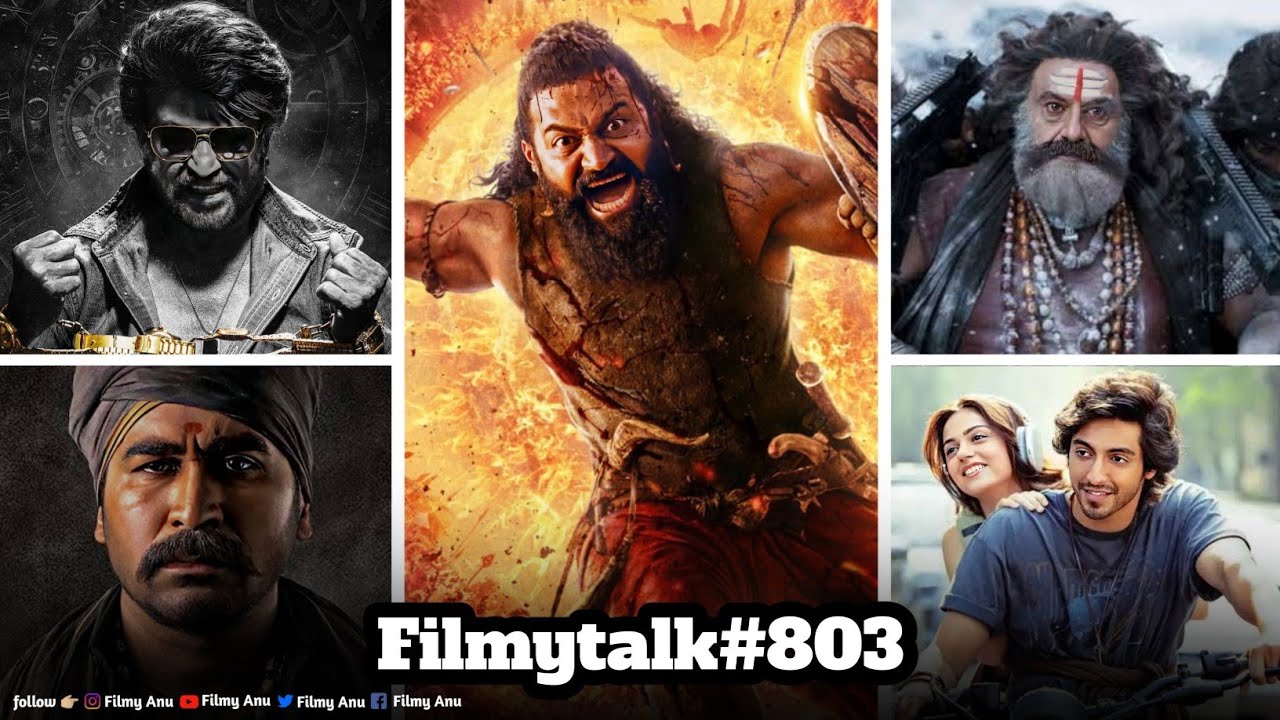 Filmy Talks #803 :- Kantara Chapter 1 Trailer🤩, Akhanda 2🤔, Butta Bomma Hindi🧐,Saiyaara & Coolie OTT