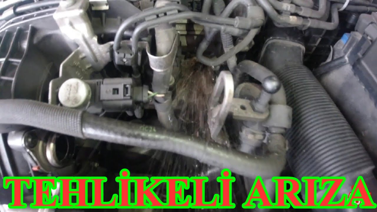 MOTOR EGR'DEN SU ÇEKTİ ( BELİRTİLER NELER )