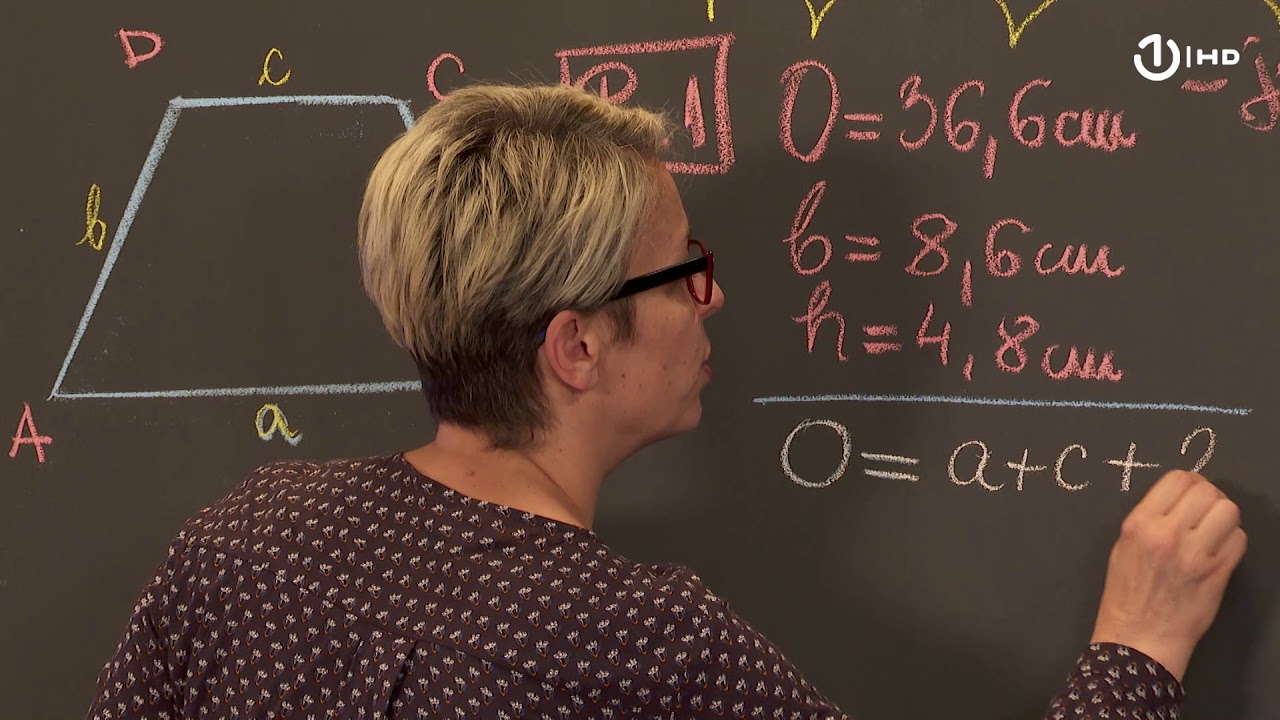 Domaća zadaća za 7. razred: Matematika - Površina trapeza