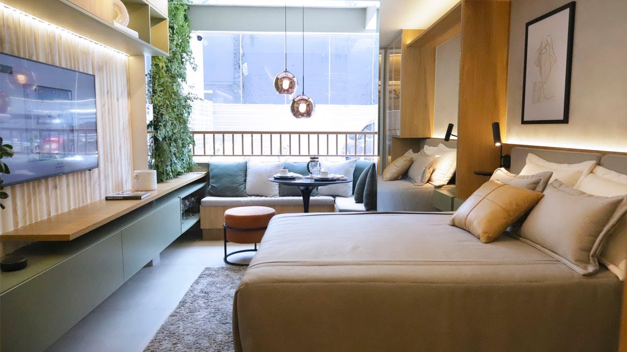 APARTAMENTO DECORADO 25mts - Studio HM Arquitetura e Design