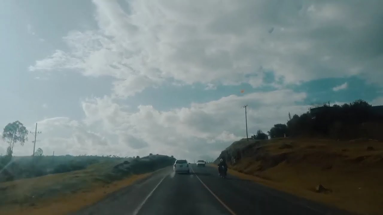 DRIVE FROM NYERI TO NAKURU CITY