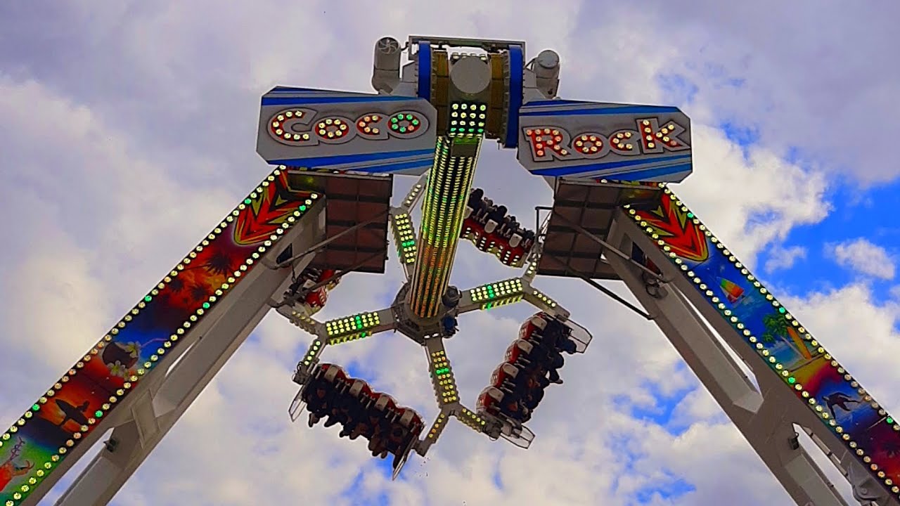 GIOSTRA Coco Rock .  LUNA PARK DI SEREGNO  2024  Monza Brianza.