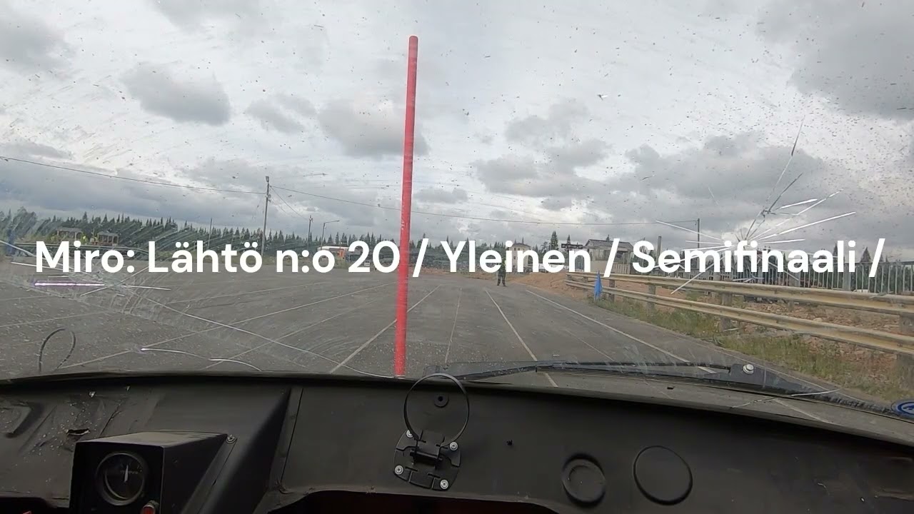 Yöttömän Yön JM, Kolari 21 6 2024   Citroen Nro 59 Incar videot