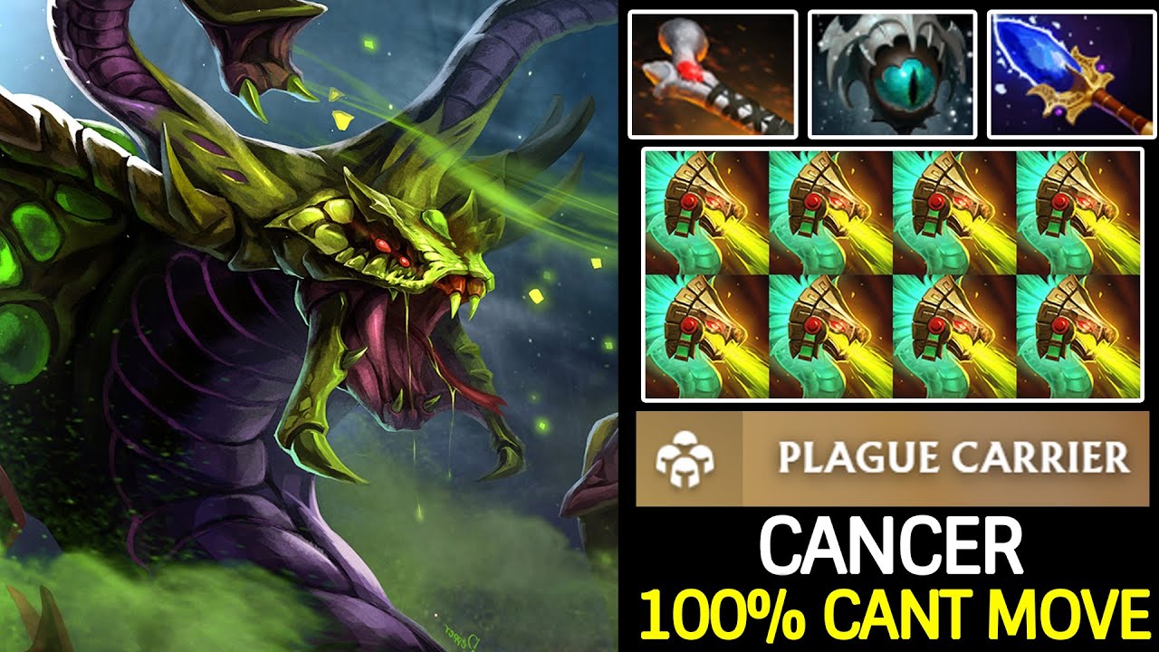 Venomancer 100% Cant Move &ndash; Vessel Atos Scepter Delete All Dota 2