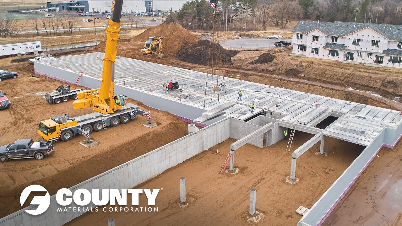 Hollowcore Promotes Efficient, Cost Effective Concrete Podium Construction